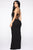 You Can Unravel Me Ribbed Maxi Dress - Black