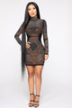Buy Me Jewels Rhinestone Dress - Black