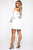 Soft Nights Off Shoulder Mini Dress - Off White