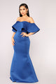Cute But Salty Mermaid Dress - Royal