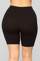 Natalee Biker Shorts - Black