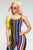 Stripe Season Jumpsuit - Black/Multi