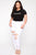 Tell Your Boy Bye Jeans - White