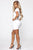 Justyn Body Sculpting Mini Dress - White