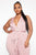 New Lovin' Printed Jumpsuit - Pink/combo