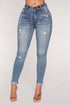 Sunrise Mornings Ankle Jeans - Vintage Wash