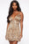 Running Wild Leopard Print Mini Dress - Leopard