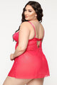 The Great Escape Babydoll - Fuchsia