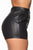 Callie High Rise Shorts - Black