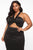 Masquerade Ball Maxi Gown - Black