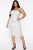 Always A Party Metallic Midi Dress - Silver