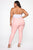 Stay Or Leave High Rise Leggings - Blush