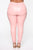 Stay Or Leave High Rise Leggings - Blush