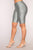 Curves For Days Biker Shorts - Silver