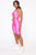Nova Bae-sic Biker Short In Glossy Fabric - Neon Pink
