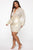 Your Favorite Girl Mini Dress - Gold