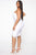 Watch Me Shake It Fringe Mini Dress - White