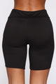 Out For A Ride Biker Shorts - Black