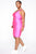Nova Bae-sic Biker Short In Glossy Fabric - Neon Pink
