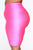 Nova Bae-sic Biker Short In Glossy Fabric - Neon Pink