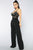 Roof Top Date Lace Jumpsuit - Black