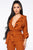Cynthia Cargo Jumpsuit - Rust