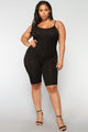 Nova Season Romper - Black