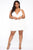 Life's A Movie Flare Mini Dress - White