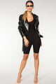 Nova Season Romper - Black