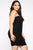 Lilian Ruched Dress Set - Black