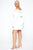 Soft Nights Off Shoulder Mini Dress - Off White