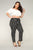Jacklyn Stripe Pants - Black/White