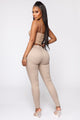 Casual Day Skinny Pants - Khaki