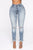 Bianca High Rise Distressed Skinny Jeans - Medium Blue Wash