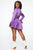 Sweet Like Me Ruffle Dress - Purple