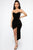 Sweet Revenge Velvet Mini Dress - Black