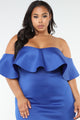 Cute But Salty Mermaid Dress - Royal