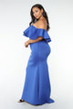 Cute But Salty Mermaid Dress - Royal