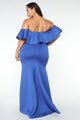 Cute But Salty Mermaid Dress - Royal