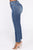 Summer Nights Distressed Mom Jeans - Dark Denim