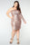 Fiona Sequin Dress - Champagne
