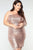 Fiona Sequin Dress - Champagne
