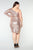 Fiona Sequin Dress - Champagne