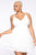 Unforgettable Moments Flare Mini Dress - White