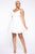 Unforgettable Moments Flare Mini Dress - White