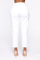 Zora Boyfriend Jean - White