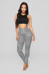 Lyla Print Leggings - Black/White