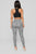 Lyla Print Leggings - Black/White
