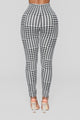 Lyla Print Leggings - Black/White