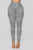 Lyla Print Leggings - Black/White